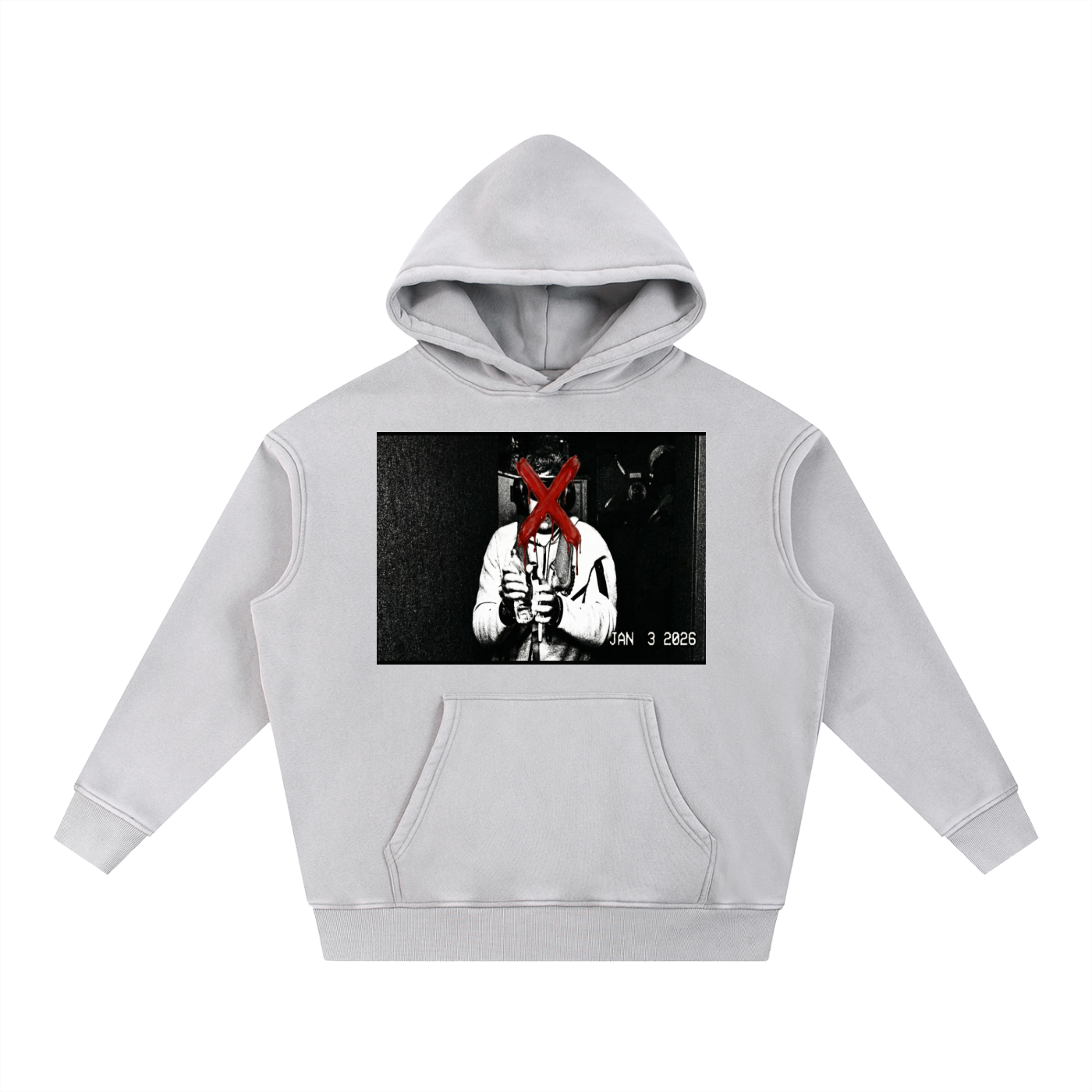 Snow Wash Oversize Hoodie - Maduro Secuestrado