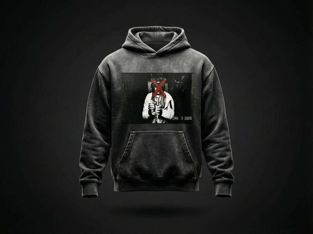 Snow Wash Oversize Hoodie - Maduro Secuestrado