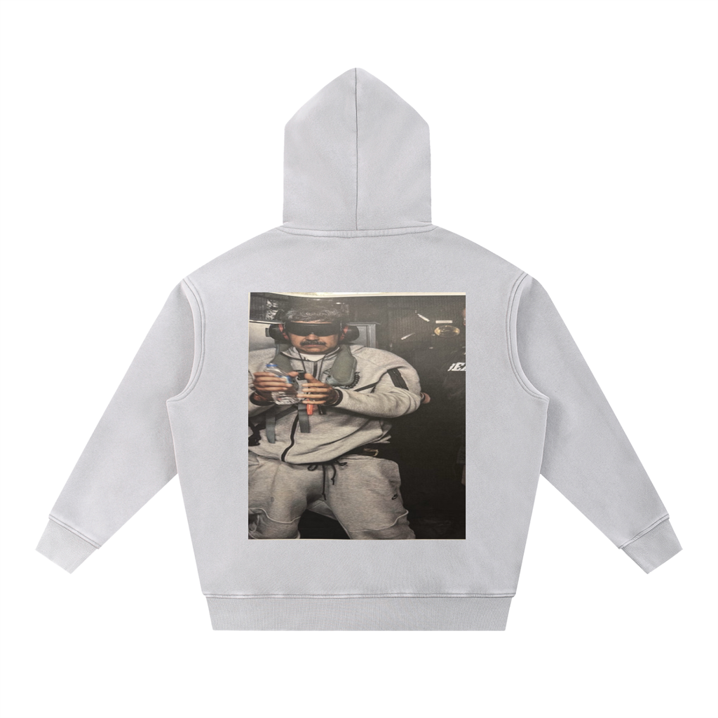 Snow Wash Oversize Hoodie - Maduro Secuestrado