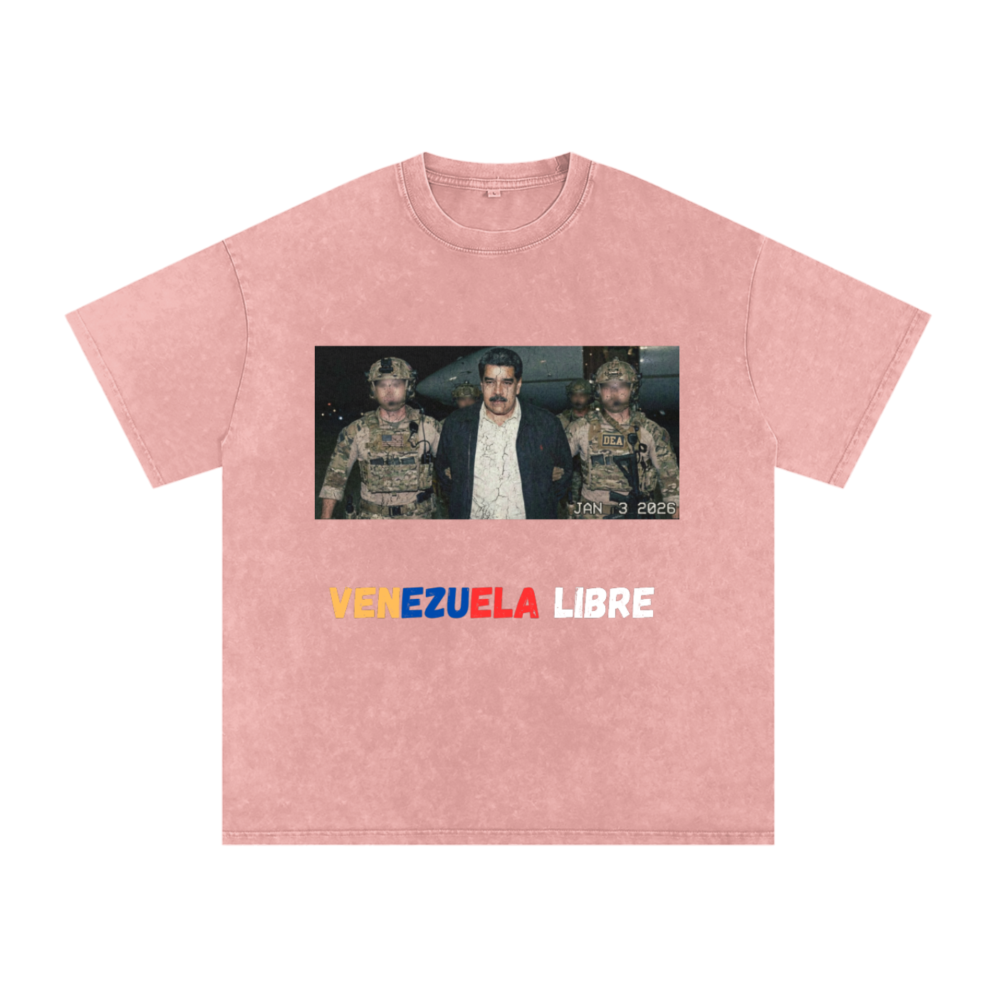 Snow Washed Oversized - Venezuela Libre