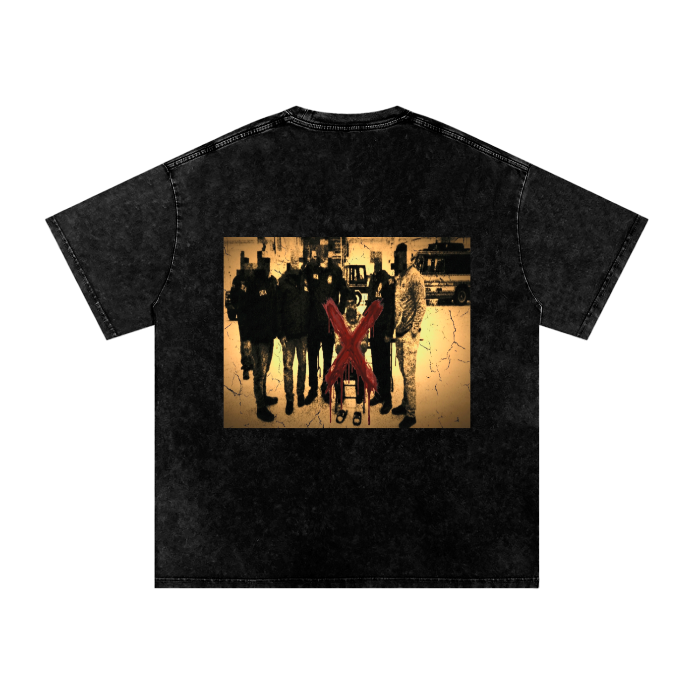 Snow Washed Oversized T-Shirt - Sin Miedo