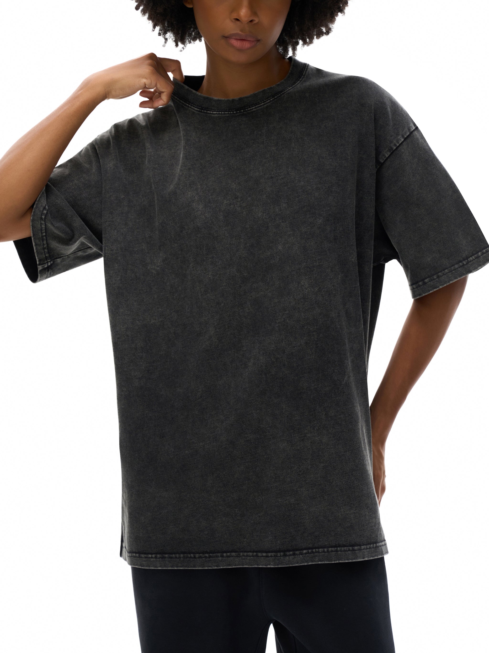 Snow Washed Oversized T-Shirt - Sin Miedo